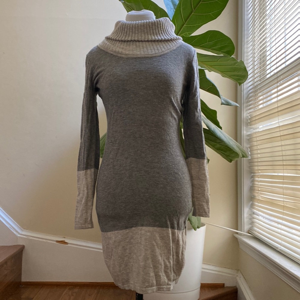 Athleta 100% Merino Sweater Dress
